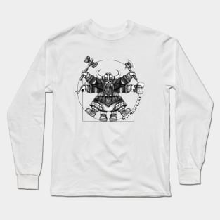 Vitruvian Dwarf Long Sleeve T-Shirt